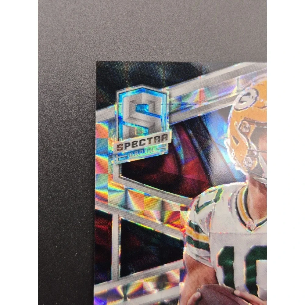 2024 Panini Spectra Jordan Love #41 Interstellar Prizm /60 Green Bay Packers